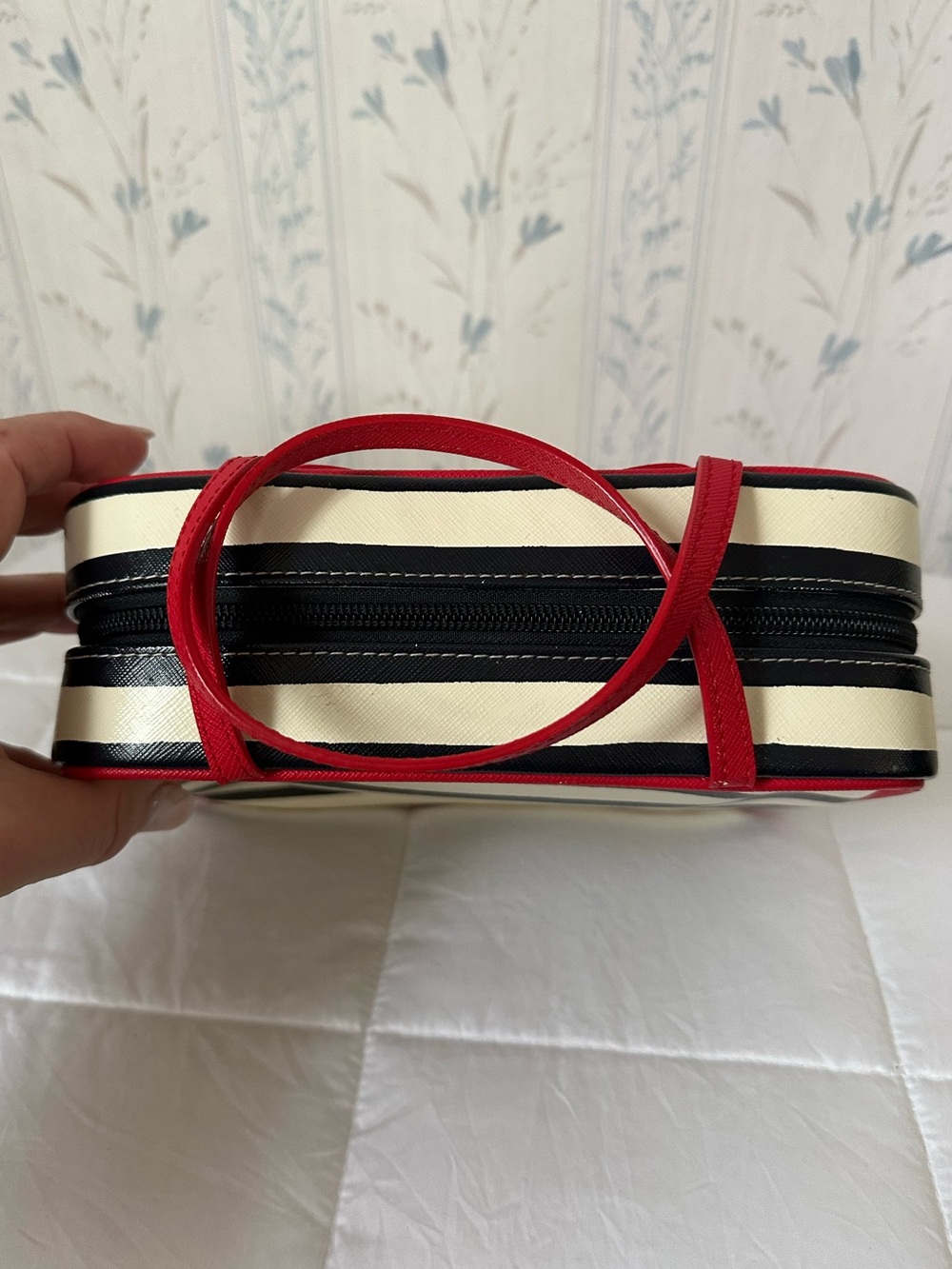 Kate Spade Striped Cosmetic Case - Picture 4 of 11